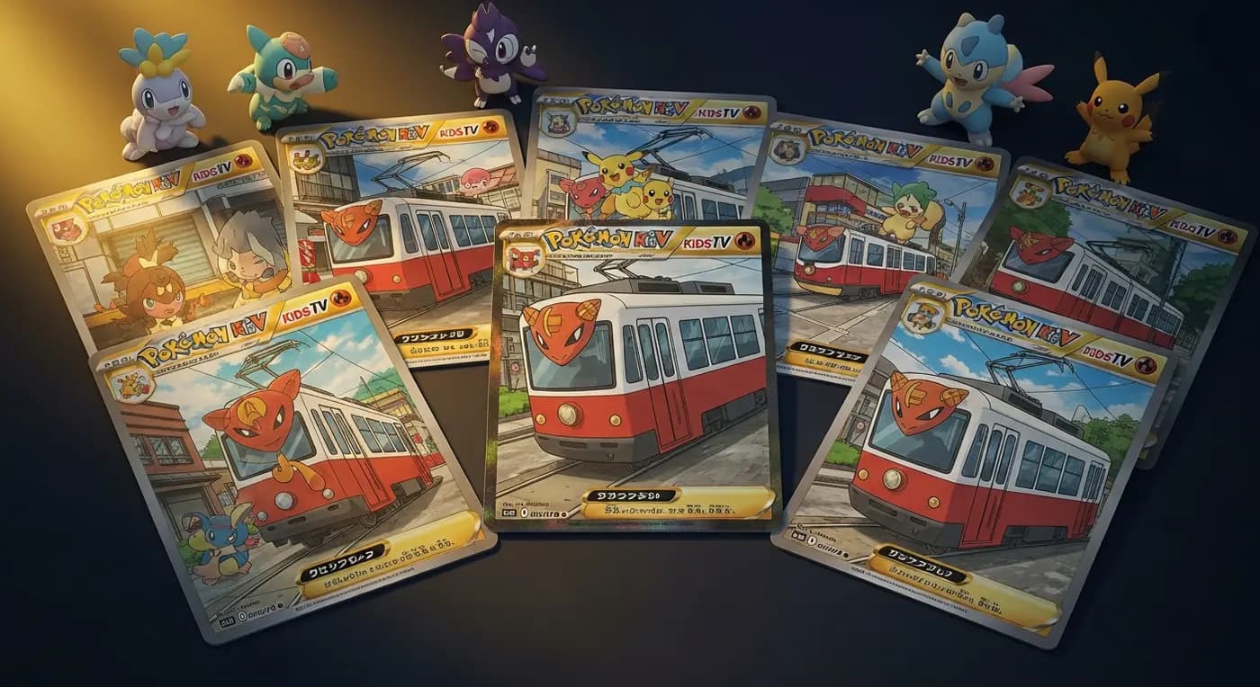 Pokémon Kids TV: Check out the awesome Ampharos Streetcar in Nagasaki, Japan.