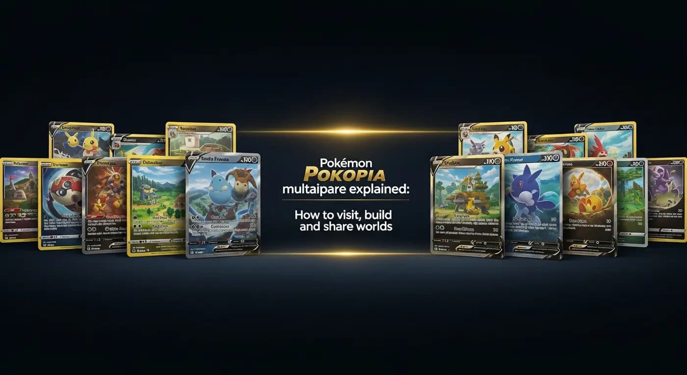 Pokémon Pokopia multiplayer explained: How to visit, build and share worlds