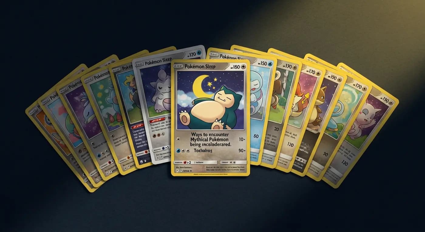 Pokémon Sleep ways to encounter Mythical Pokémon being reconsidered