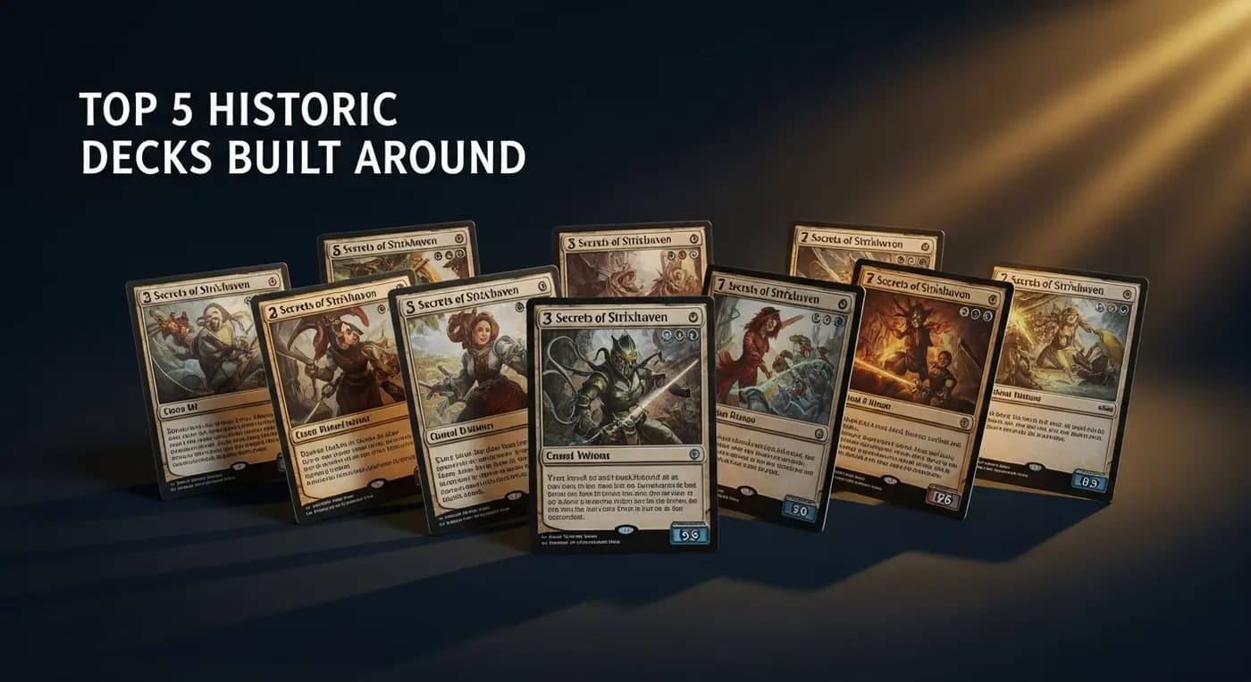 Top 5 Historic Decks Built Around Secrets of Strixhaven Cards