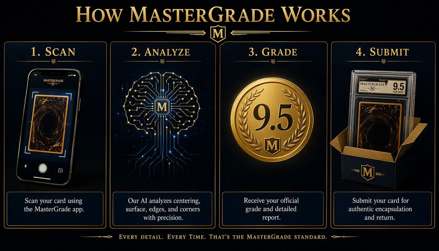How MasterGrade Works — Scan, Analyze, Grade, Submit