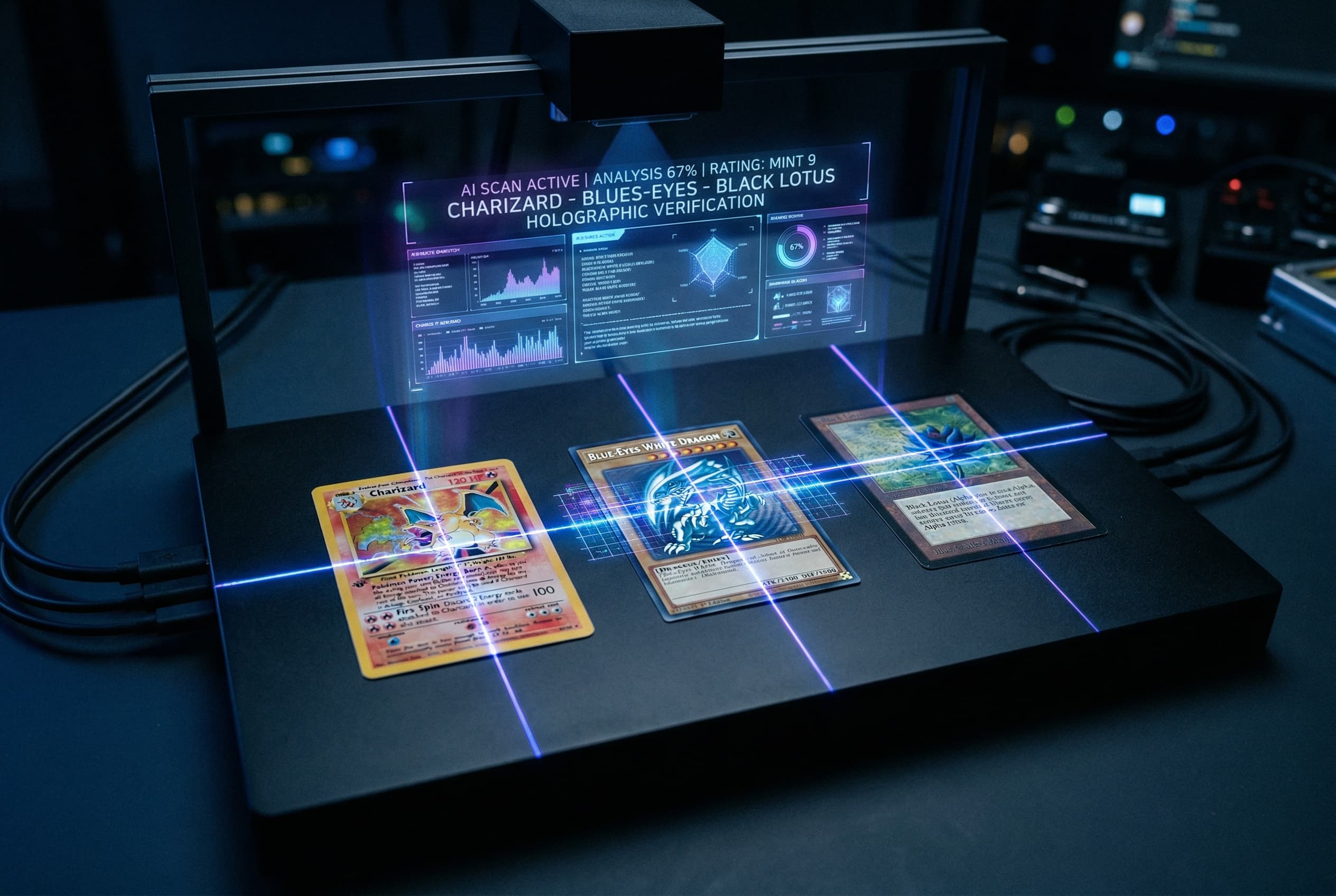 MasterGrade AI grading tools - card identification, price lookup, and grading