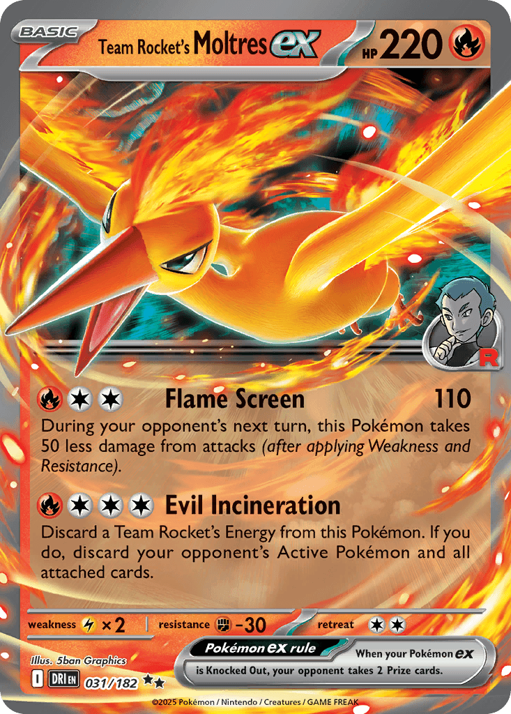 Team Rocket's Moltres ex