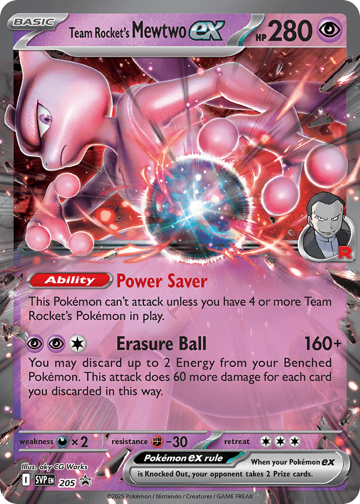 Team Rocket’s Mewtwo ex