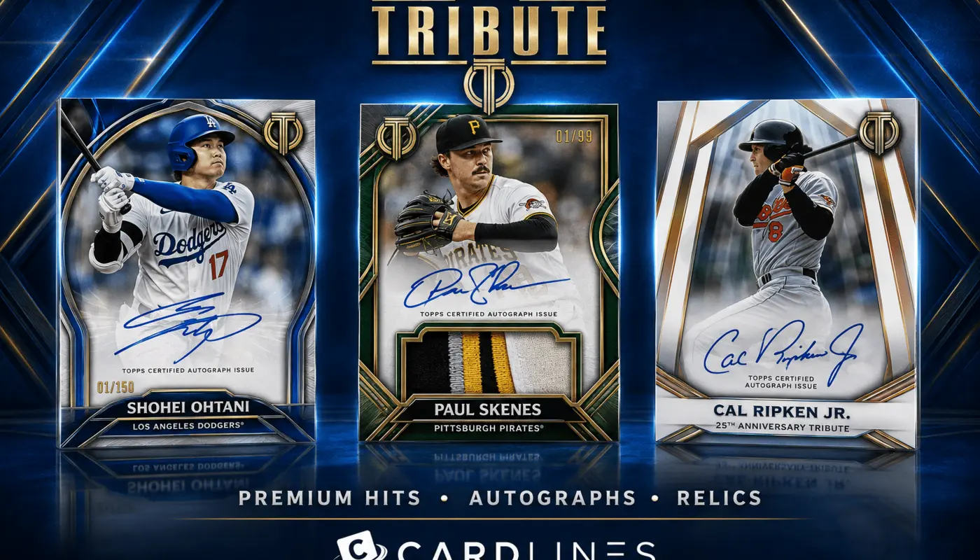 2026 Topps Tribute Baseball Brings One Hit Per Pack
