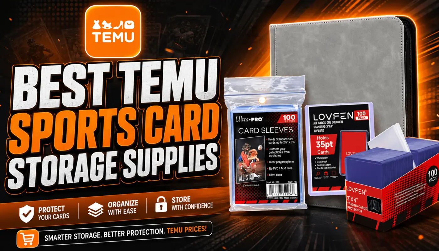 Best Sports & Trading Card Supplies To Buy On Temu