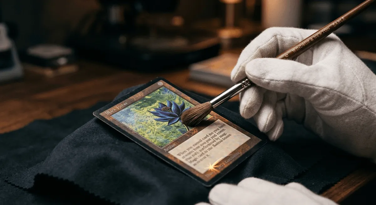 Cleaning, Pressing, and Restoration Risks Before Card Grading