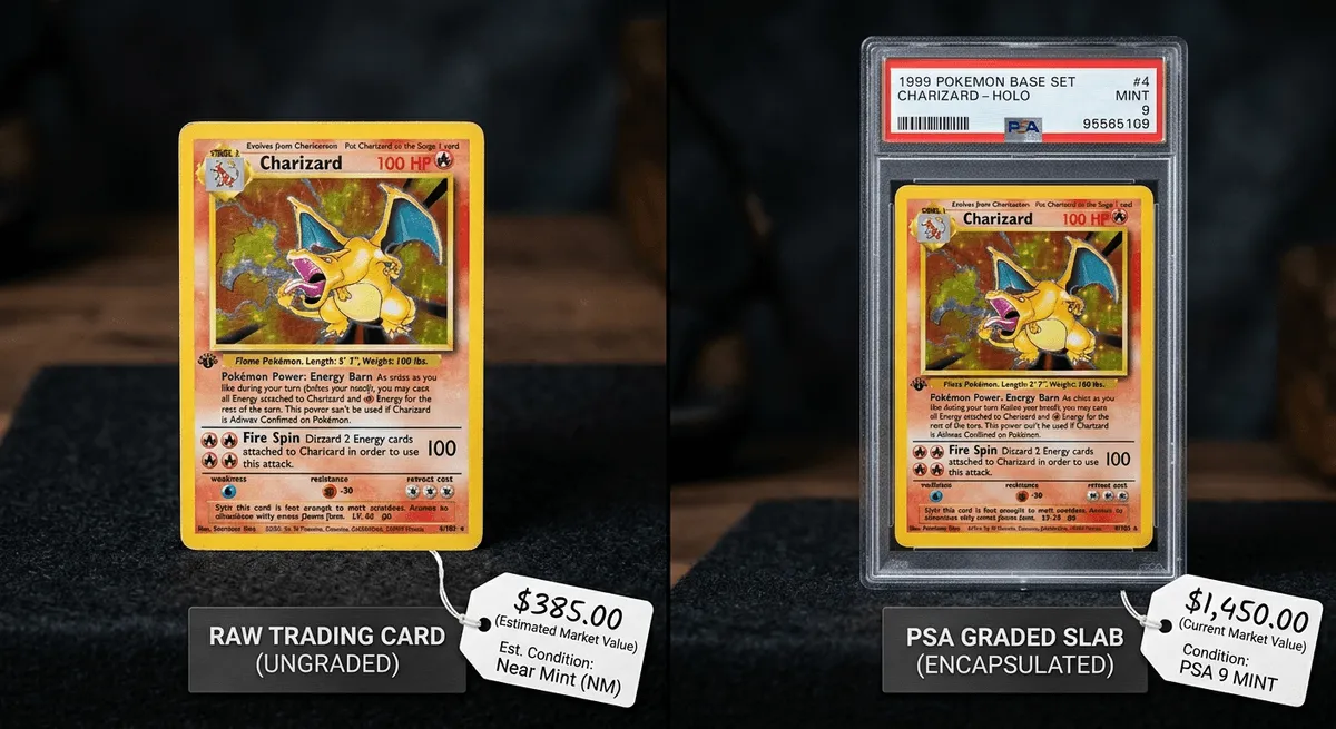 Graded vs Raw: When Does Professional Grading Actually Add Value?