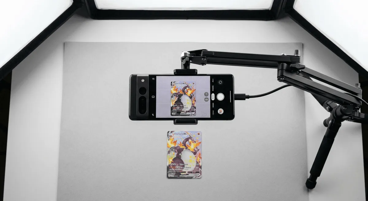 How to Photograph Trading Cards for Accurate AI Grading