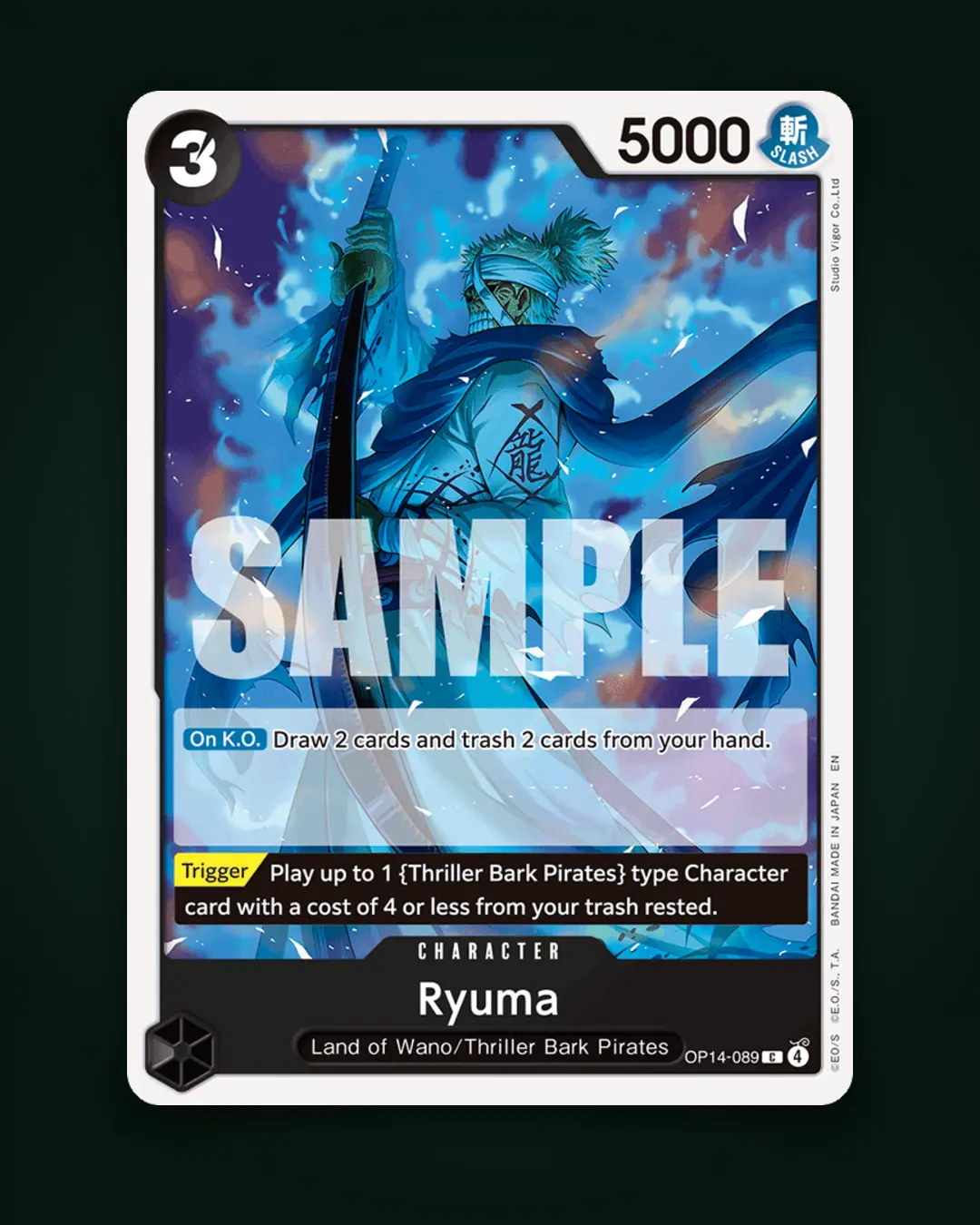 Monkey.D.Luffy P [P-099][EN](Promotional Card "4th Anniversary! ONE: what it means for collectors