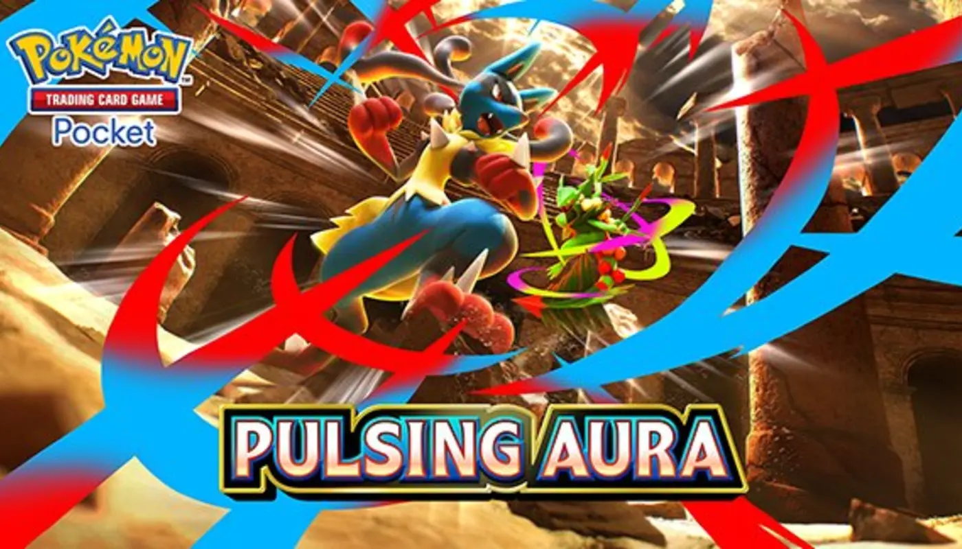New Pokémon TCG Pocket update version 1.6.0 now live on iOS and Android to add Pulsing Aura booster packs, gold frames, a Claim All feature for packs, 2D pattern code feature and more