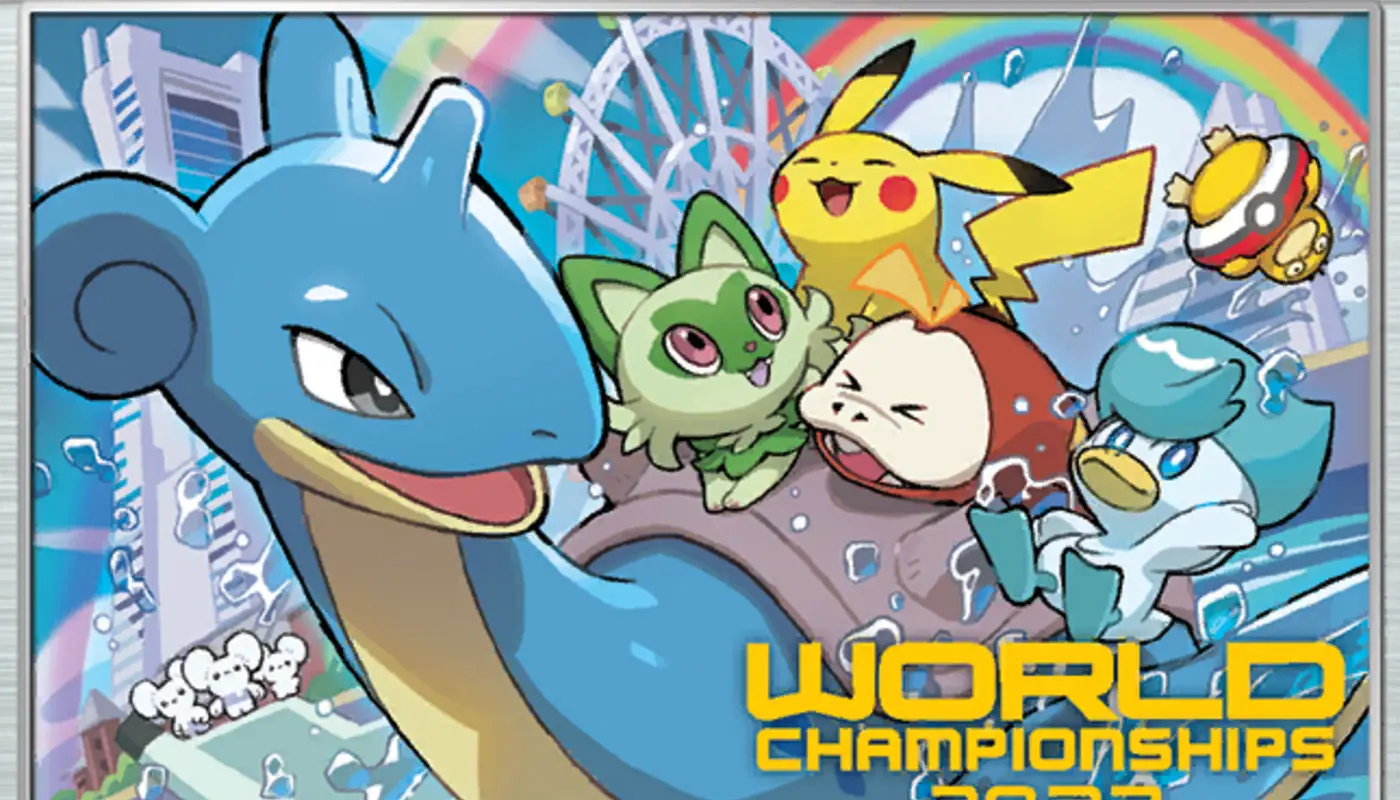 New promo cards including Paradise Resort and celebratory Pikachu plush revealed for the 2026 Pokémon World Championships in San Francisco