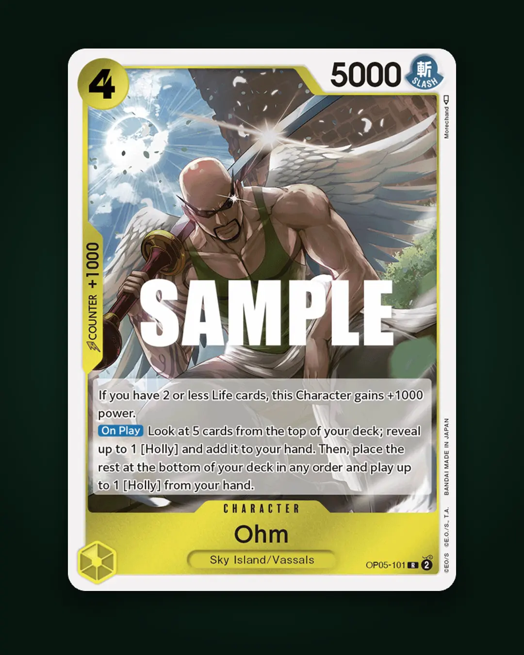 Designated Box ONE PIECE Card Game Booster Pack