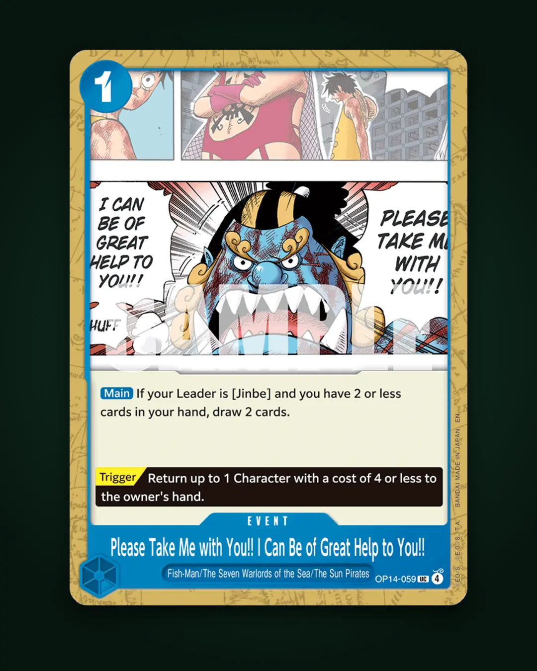 One Piece Card Game - Monkey D. Luffy P-006 Promo Card (Japanese, V: what it means for collectors