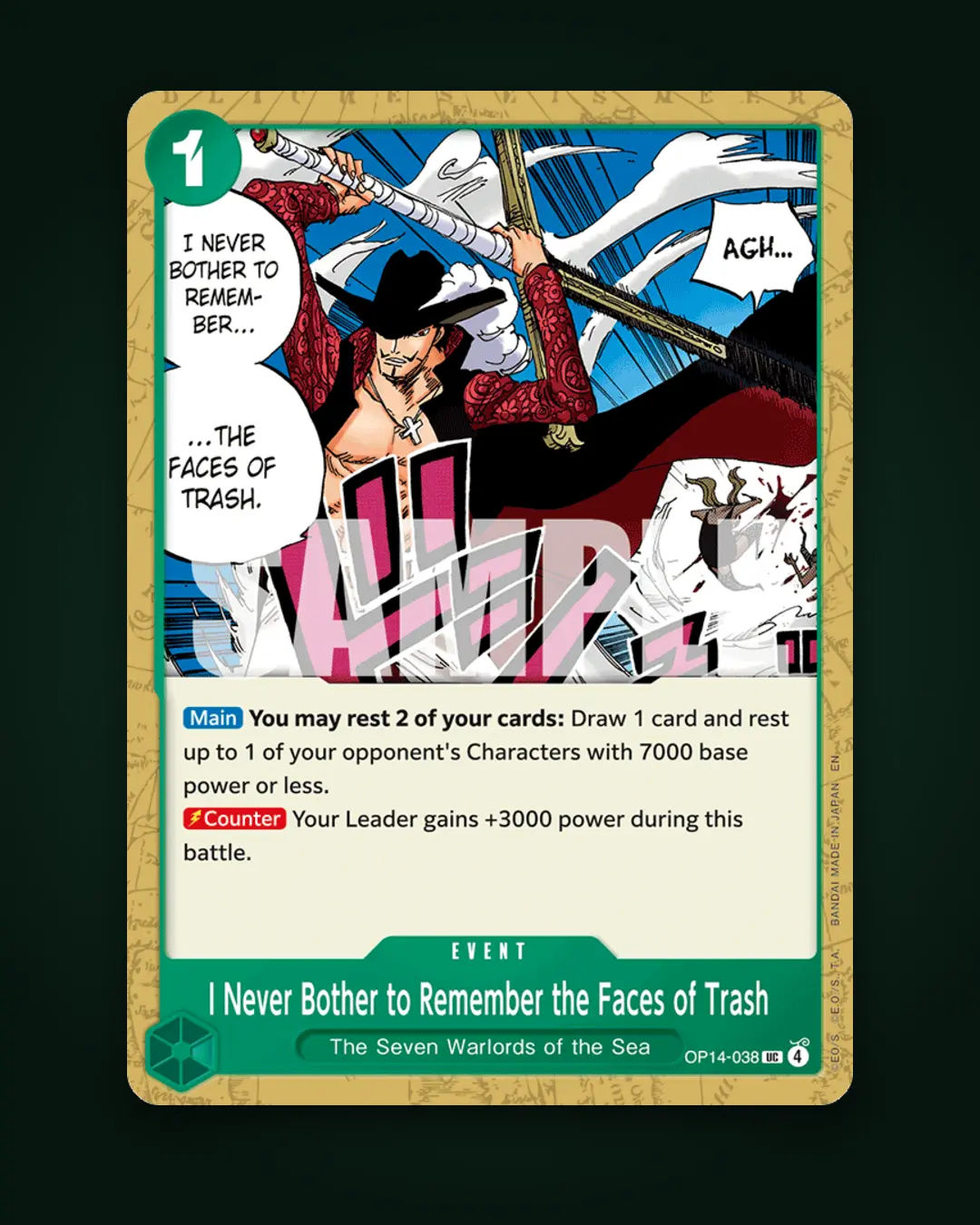 One Piece Card Game - Nefeltari Vivi (Parallel) OP04-118 SEC Card: what it means for collectors