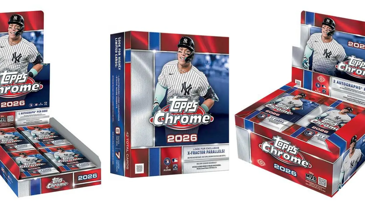 The Best Rookie Cards in 2026 Topps Chrome Baseball