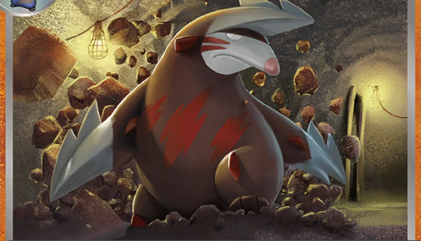 The Pokémon Company showcases Mega Excadrill ex, Fossil Quarry, Chi-Yu and more new cards from the upcoming Pokémon TCG: Mega Evolution—Pitch Black expansion