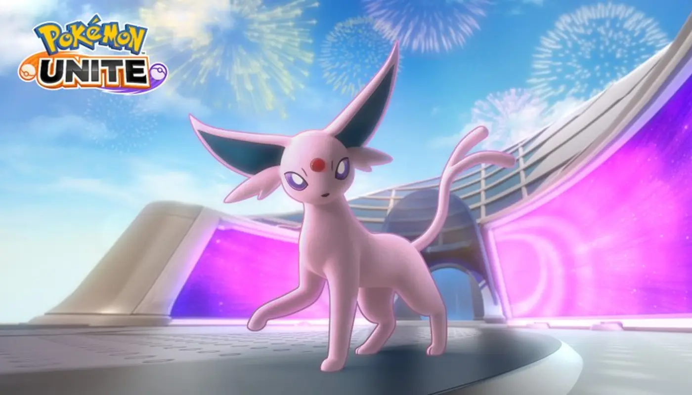 Video: Battle Pass 41 now underway in Pokémon UNITE featuring new Holowear for Espeon and more