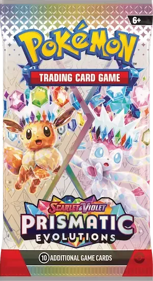 Scarlet & Violet Prismatic Evolutions booster pack
