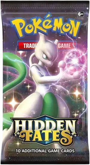 Sun & Moon Hidden Fates booster pack