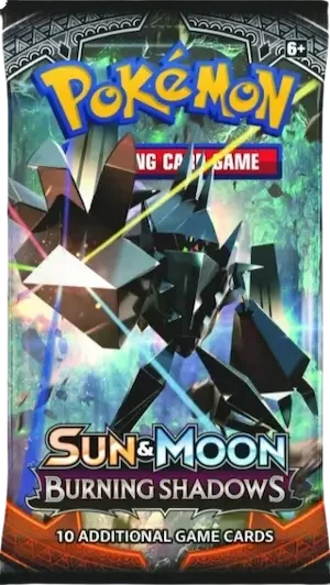 Sun & Moon Burning Shadows booster pack