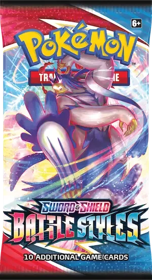 Sword and Shield Battle Styles booster pack