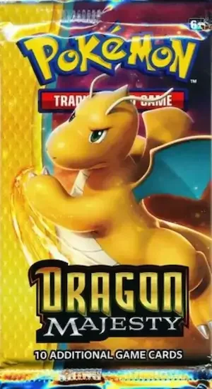 Sun & Moon Dragon Majesty booster pack