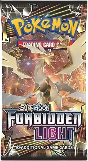 Sun & Moon Forbidden Light booster pack