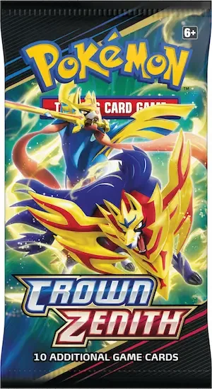 Sword and Shield Crown Zenith booster pack