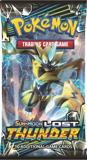 Sun & Moon Lost Thunder booster pack