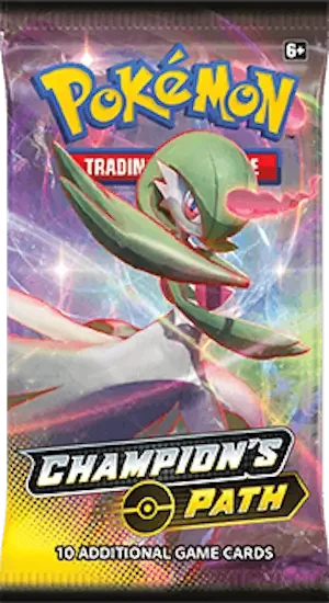 Sword and Shield Champion's Path booster pack