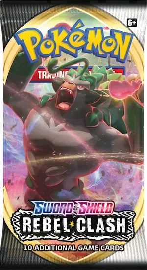 Sword and Shield Rebel Clash booster pack