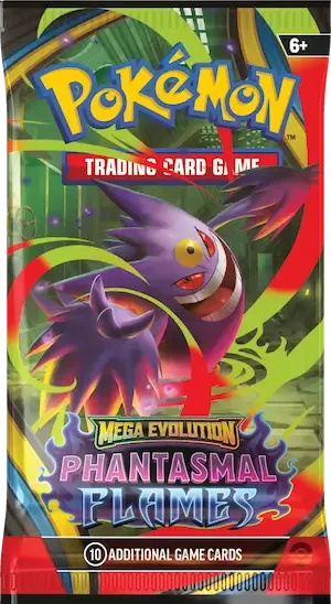 Phantasmal Flames Gengar booster pack