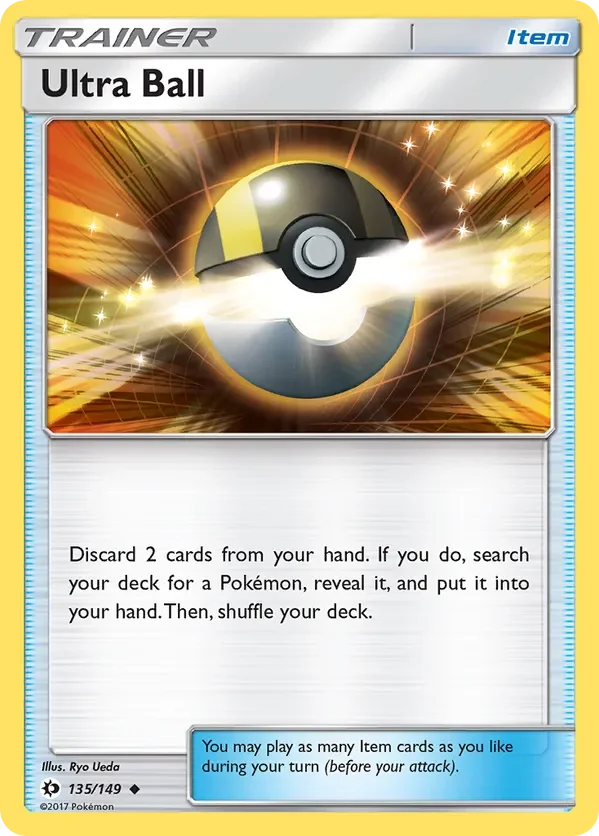 135/149 from Sun & Moon Base Uncommon Trainer Card