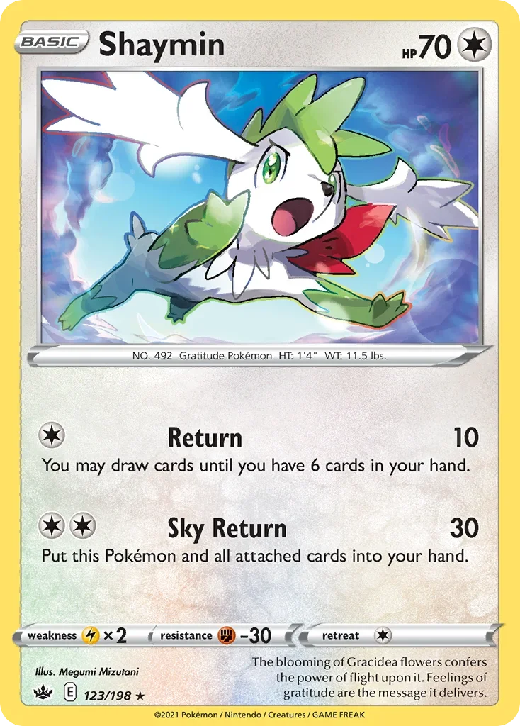 123/198 from Chilling Reign Holo Rare Pokemon Card