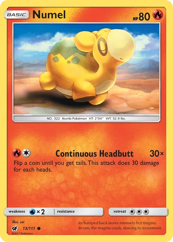 13/111 from Crimson Invasion Common Pokemon Card