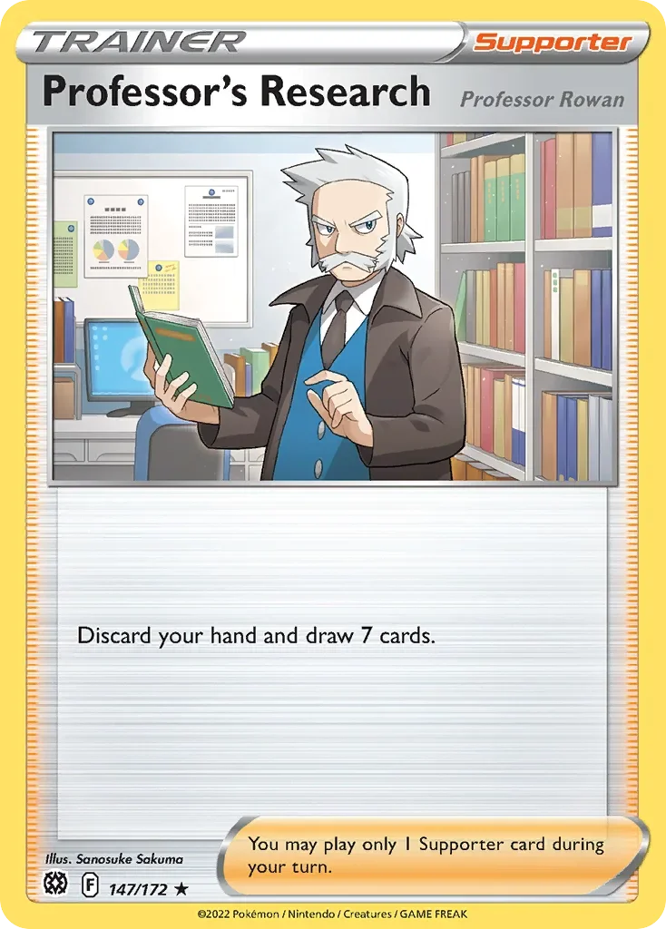 147/172 from Brilliant Stars Holo Rare Trainer Card