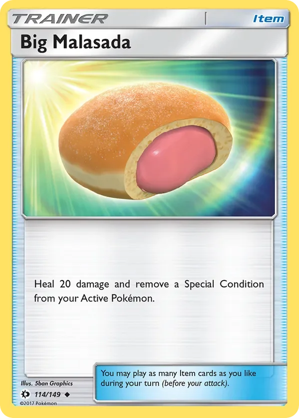 114/149 from Sun & Moon Base Uncommon Trainer Card
