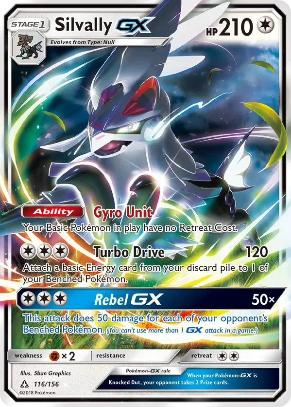 116/156 from Ultra Prism Ultra Rare Pokemon Card