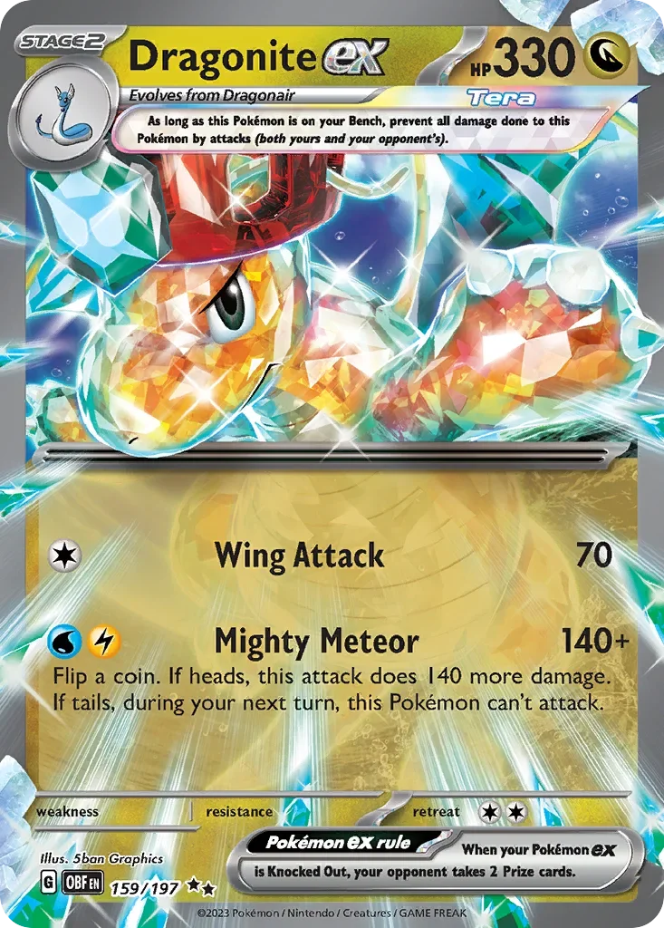 159/197 from Obsidian Flames Double Rare Pokemon Card