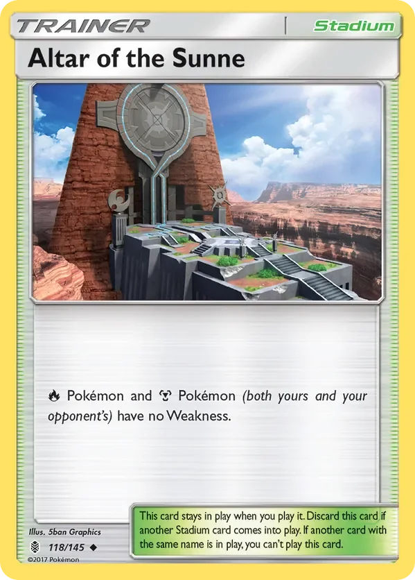 118/145 from Guardians Rising Uncommon Trainer Card