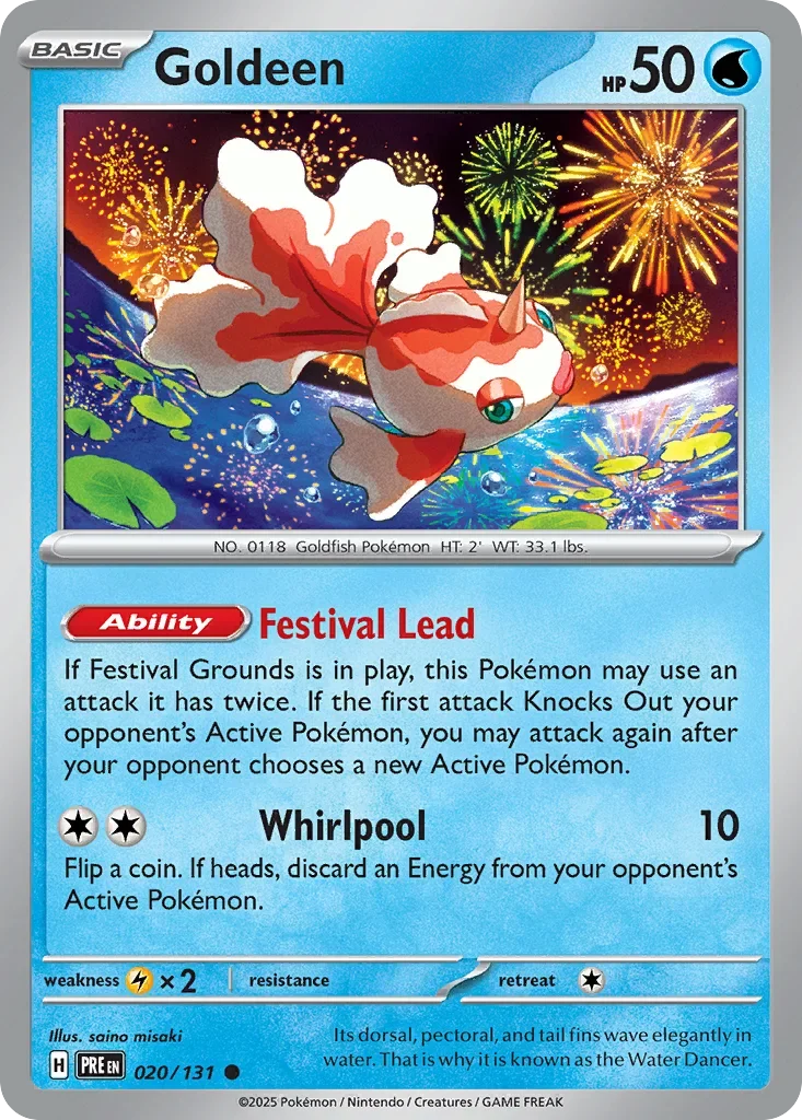 020/131 from Prismatic Evolutions Card List Common Pokemon Card