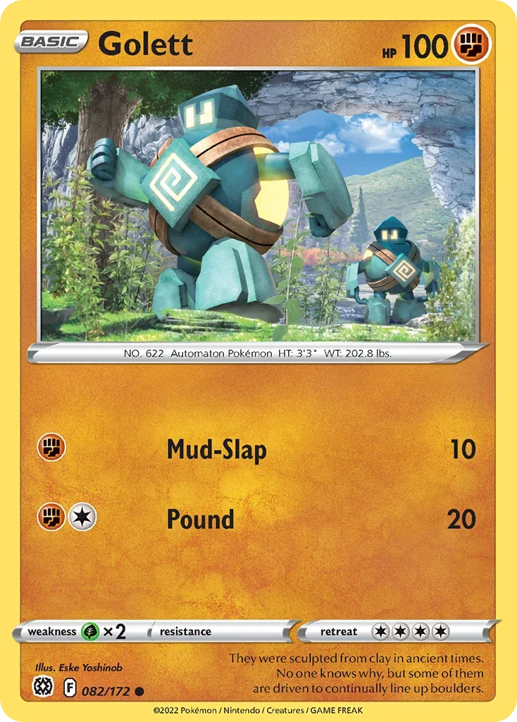 082/172 from Brilliant Stars Common Pokemon Card