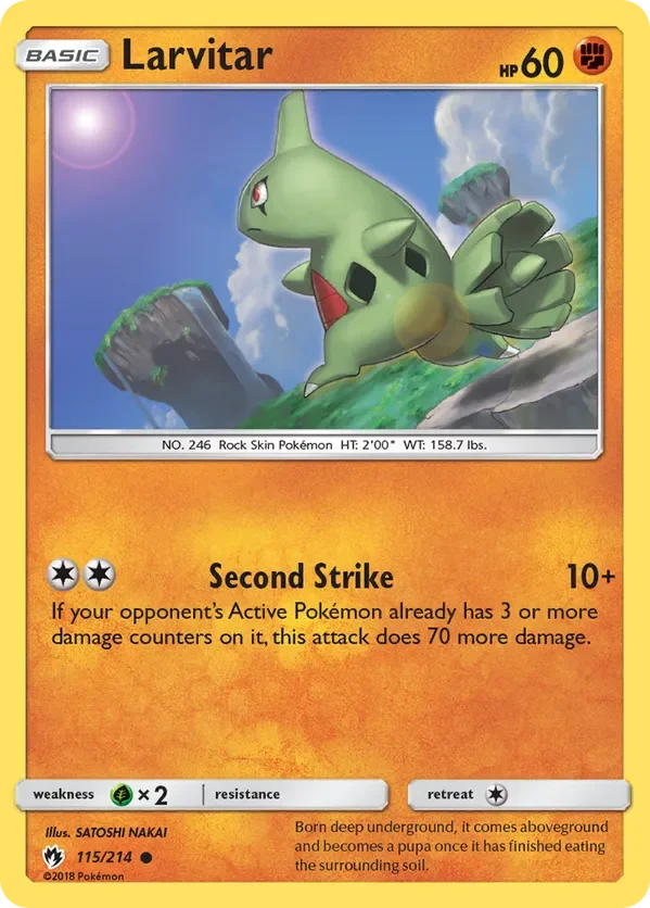115/214 from Lost Thunder Common Pokemon Card
