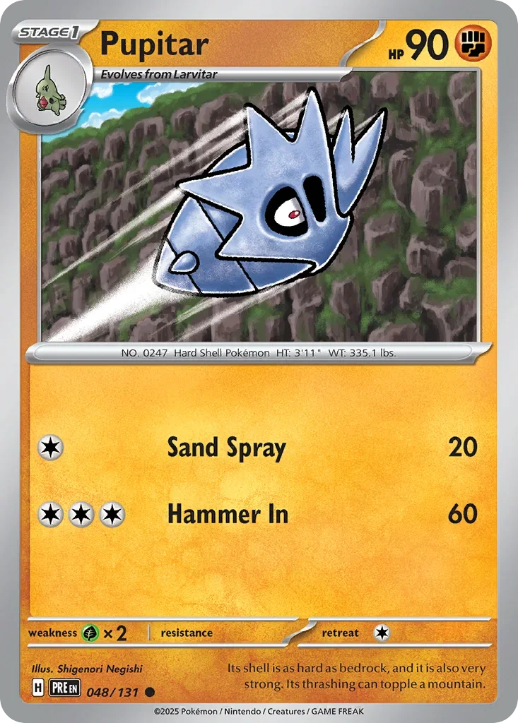 048/131 from Prismatic Evolutions Card List Common Pokemon Card