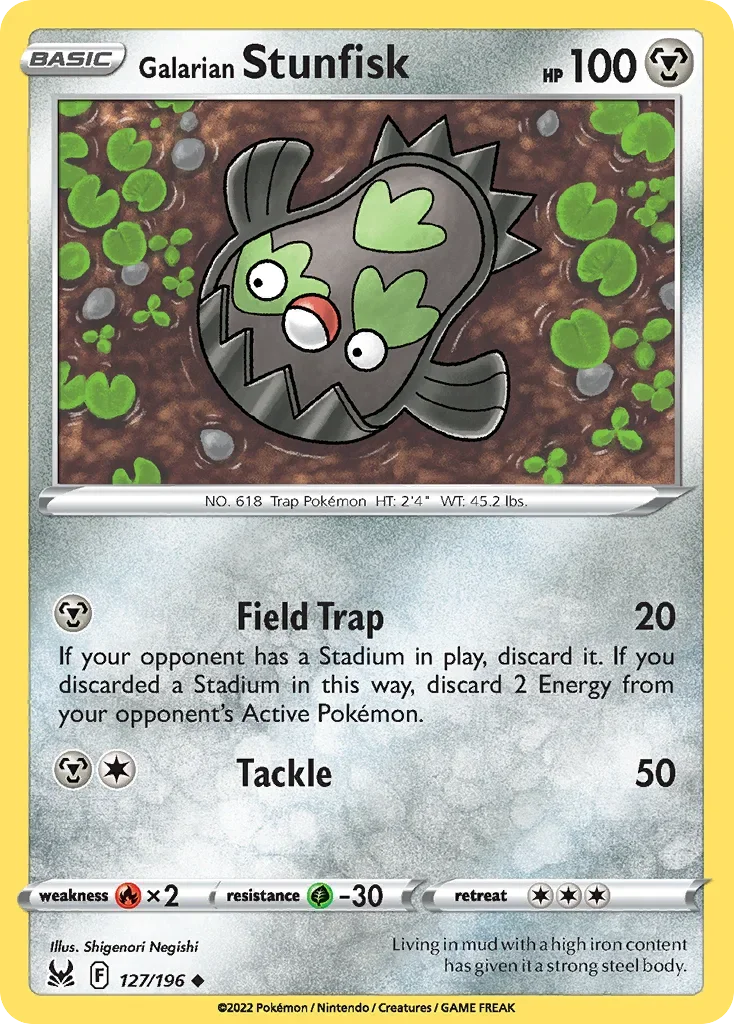 127/196 from Lost Origin Uncommon Pokemon Card