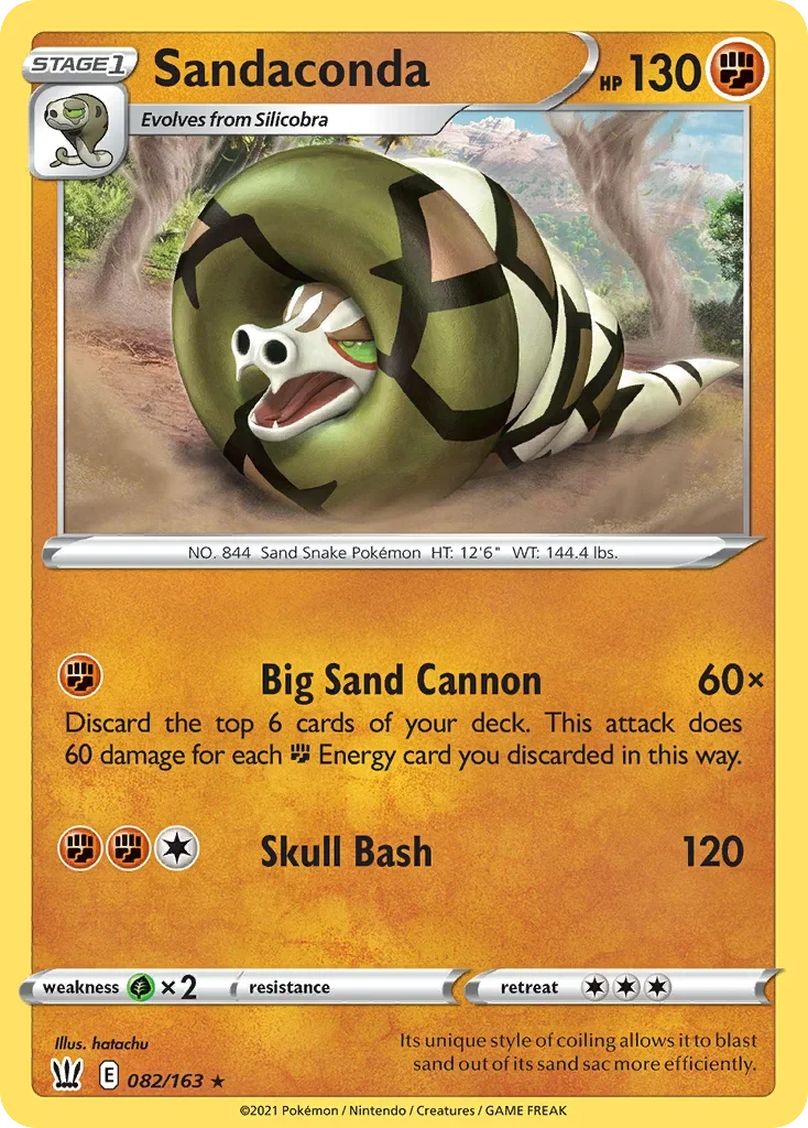 082/163 from Battle Styles Holo Rare Pokemon Card
