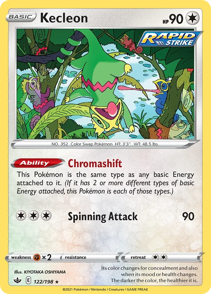 122/198 from Chilling Reign Rare Pokemon Card