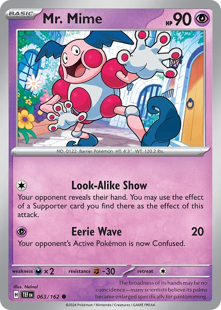 063/162 from Temporal Forces Common Pokemon Card