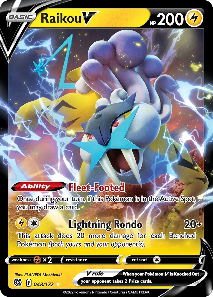 048/172 from Brilliant Stars Ultra Rare Pokemon Card